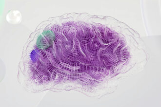 cerveau numérique représentant l'intelligence artificielle