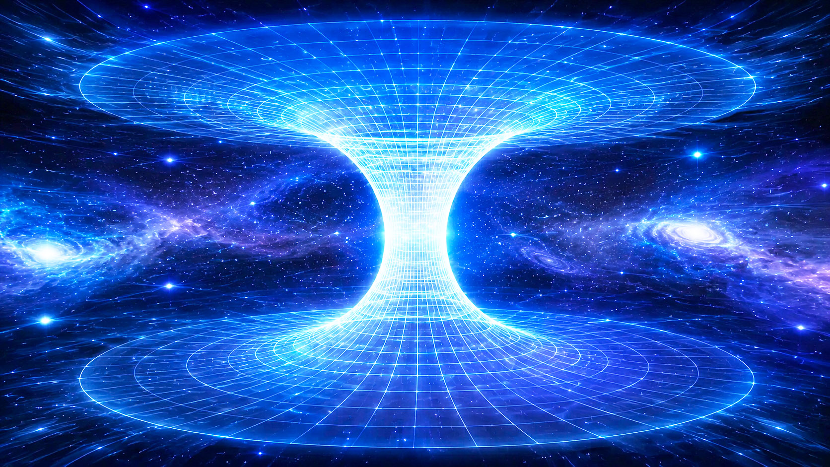 illustration de trou de ver