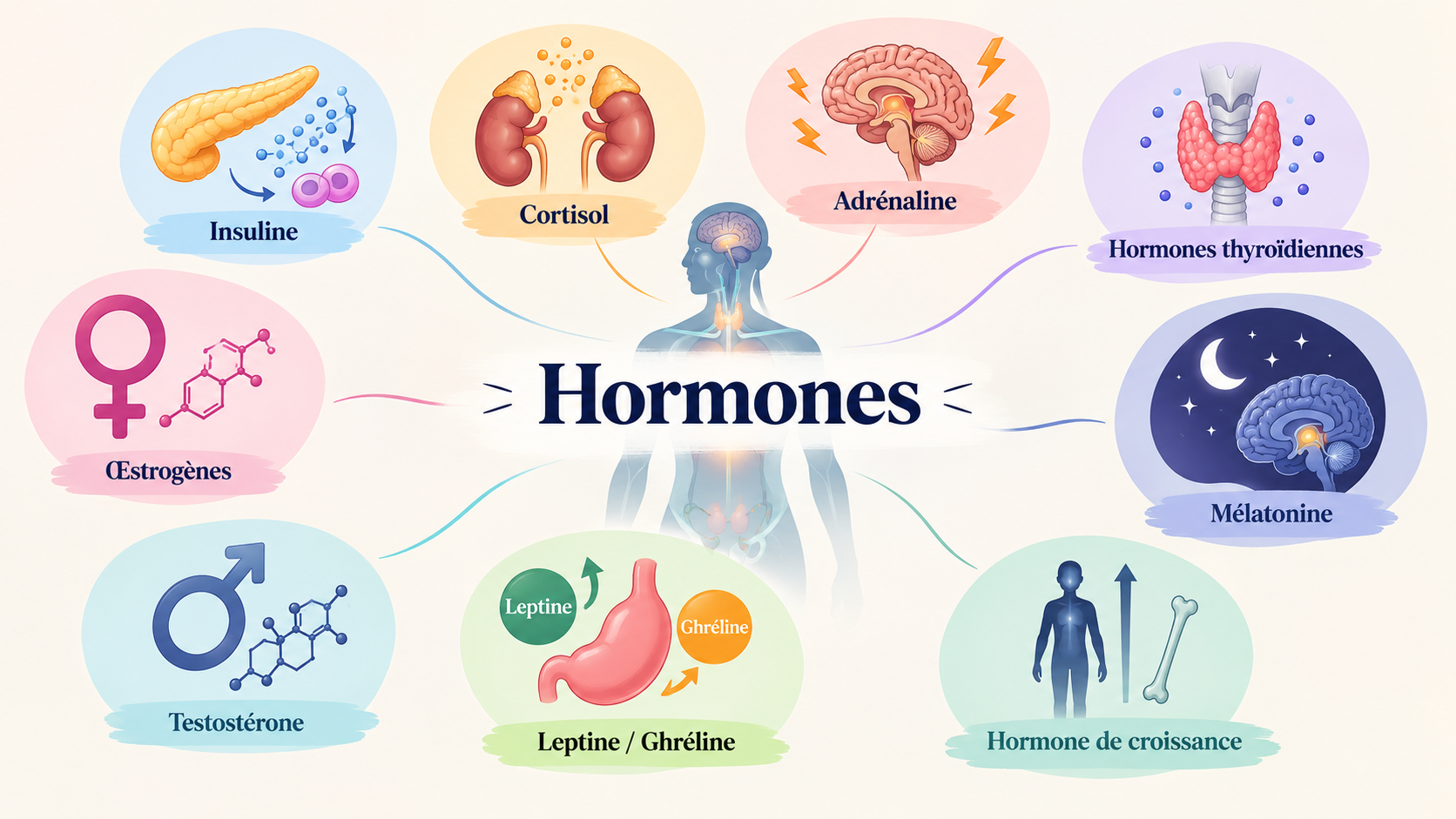 illustration hormone